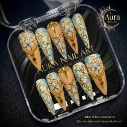 Alternative view of Custom Press On Nail - 001