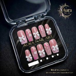 Alternative view of Press on nail - AURA001